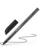 Golyóstoll, 0,5 mm, kupakos, SCHNEIDER "Tops 505 M", fekete (TSCTOP505MFK)