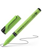 Tűfilc, 0,4 mm, cserélhető betétes, újrahasznosított tolltest, SCHNEIDER "Topliner 911", fekete (TSCTOP911RFK)