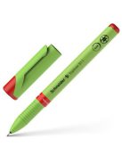 Tűfilc, 0,4 mm, cserélhető betétes, újrahasznosított tolltest, SCHNEIDER "Topliner 911", piros (TSCTOP911RP)