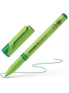 Tűfilc, 0,4 mm, cserélhető betétes, újrahasznosított tolltest, SCHNEIDER "Topliner 911", zöld (TSCTOP911RZ)