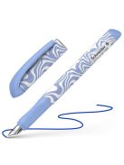 Töltőtoll, 0,5 mm, SCHNEIDER "Voice", kék hullámos (TSCVOIHU)