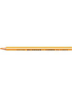   Színes ceruza, háromszögletű, vastag, STABILO "Trio thick", világos narancssárga (TST203VN)