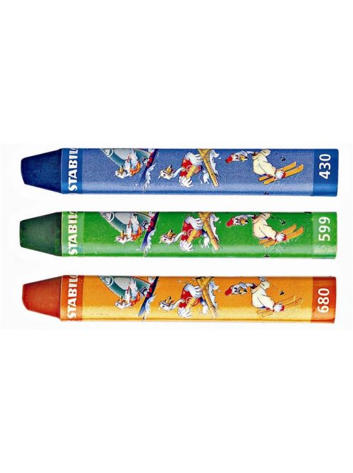 Olajpasztell kréta, STABILO, 12 különböző szín (TST261PLPH)