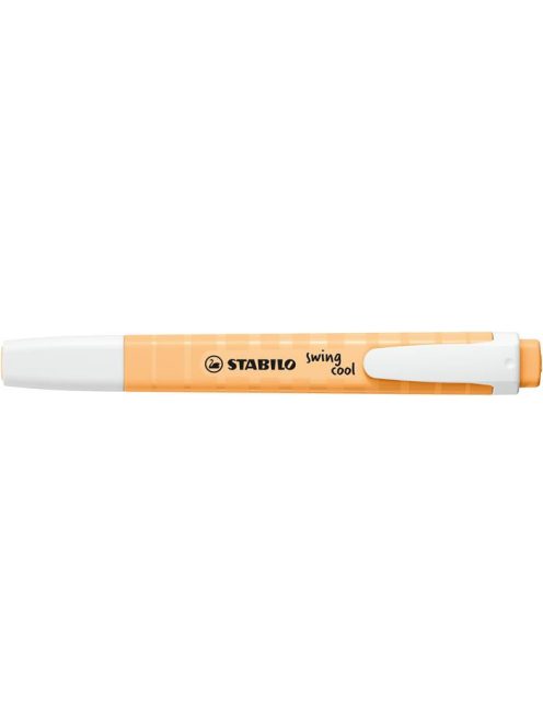 Szövegkiemelő, 1-4 mm, STABILO "Swing cool Pastel", halvány narancs (TST2751258)