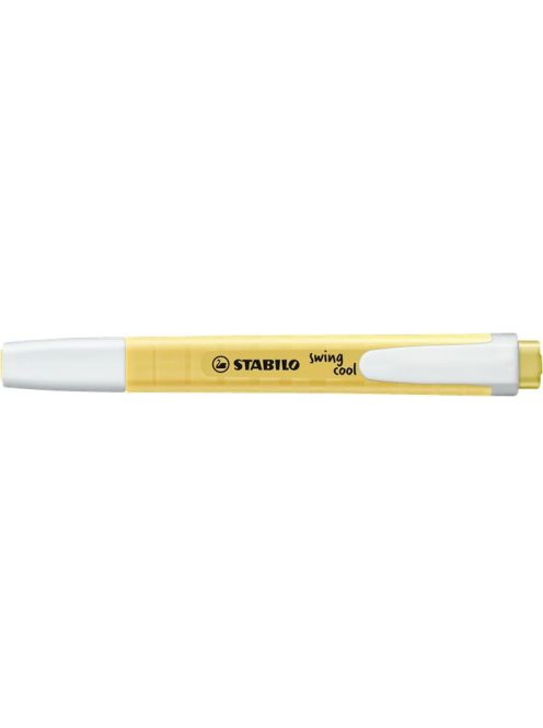 Szövegkiemelő, 1-4 mm, STABILO "Swing Cool Pastel", vanília (TST2751448)