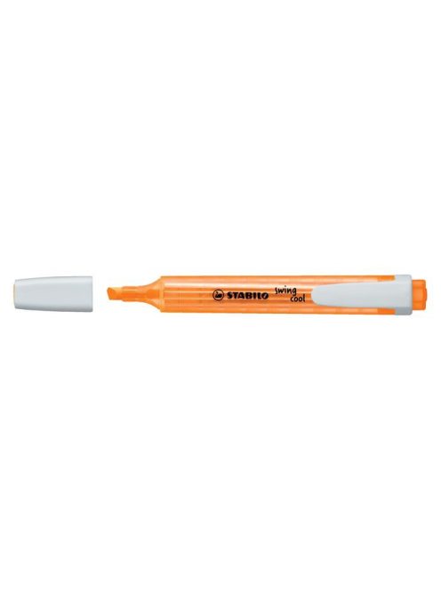 Szövegkiemelő, 1-4 mm, STABILO "Swing Cool", narancssárga (TST27533)