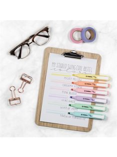   Szövegkiemelő készlet, 1-4 mm, STABILO "Swing Cool Pastel", 6 különböző szín (TST275608)