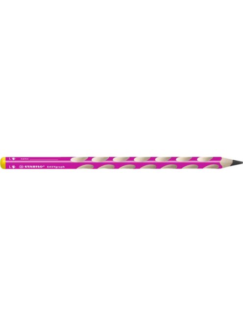 STABILO EASYgraph balkezes grafit ceruza HB pink (TST32101HB)