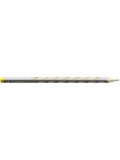   Színes ceruza, háromszögletű, balkezes, vastag, STABILO "EASYcolors", ezüst (TST3318056)