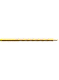   Színes ceruza, háromszögletű, balkezes, vastag, STABILO "EASYcolors", arany (TST3318106)