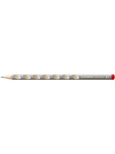   Színes ceruza, háromszögletű, jobbkezes, vastag, STABILO "EASYcolors", ezüst (TST332805)