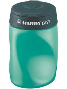   Hegyező, háromlyukú, tartályos, balkezes, STABILO "Easy", olajzöld (TST4501)