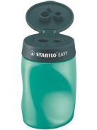 Hegyező, háromlyukú, tartályos, balkezes, STABILO "Easy", olajzöld (TST4501)