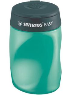   Hegyező, háromlyukú, tartályos, jobbkezes, STABILO "Easy", olajzöld (TST4502)