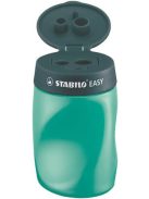 Hegyező, háromlyukú, tartályos, jobbkezes, STABILO "Easy", olajzöld (TST4502)