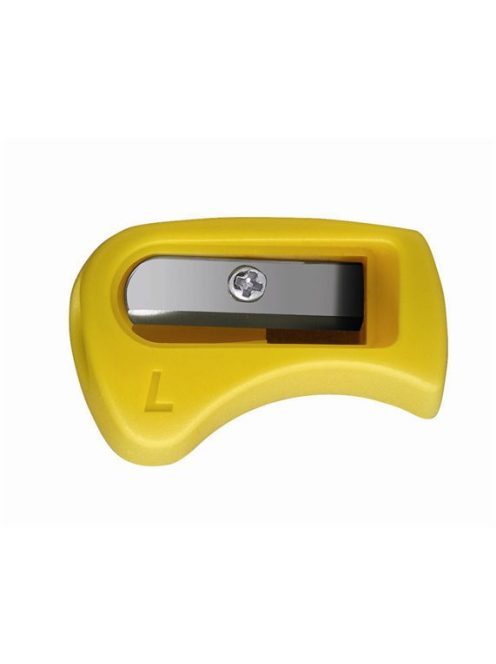 Hegyező, egylyukú, balkezes, STABILO "Easy Colors", sárga (TST4531)