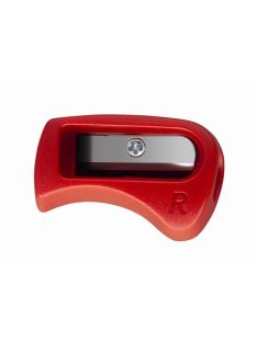   Hegyező, egylyukú, jobbkezes, STABILO "Easy Colors", piros (TST4532)