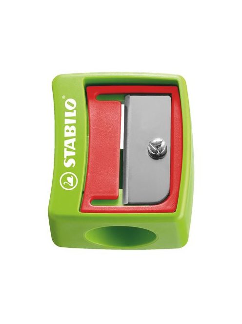 Hegyező, egylyukú, "Woody" krétaceruzákhoz, STABILO, vegyes szín (TST4548)