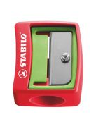 Hegyező, egylyukú, "Woody" krétaceruzákhoz, STABILO, vegyes szín (TST4548)