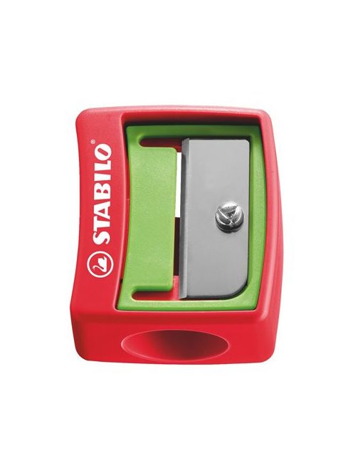 Hegyező, egylyukú, "Woody" krétaceruzákhoz, STABILO, vegyes szín (TST4548)