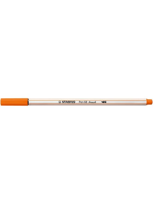 Ecsetirón, STABILO "Pen 68 brush", élénknarancs (TST568301)