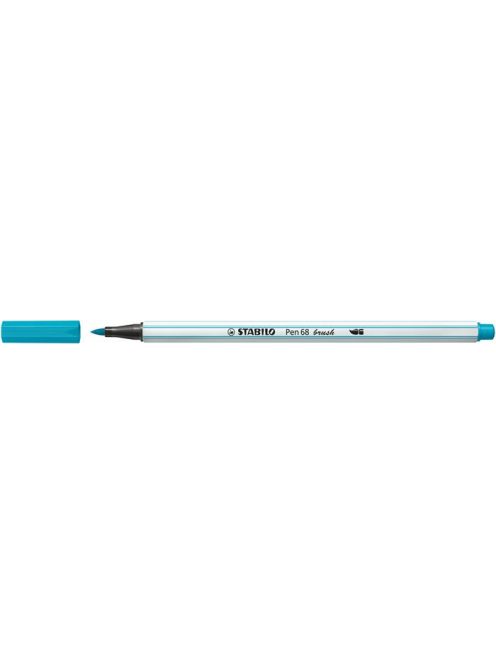 Ecsetirón, STABILO "Pen 68 brush", babakék (TST568311)