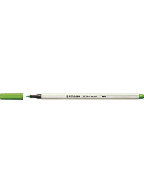 Ecsetirón, STABILO "Pen 68 brush", világoszöld (TST56833)