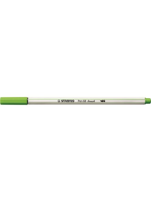 Ecsetirón, STABILO "Pen 68 brush", világoszöld (TST56833)