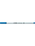 Ecsetirón, STABILO "Pen 68 brush", kék (TST56841)