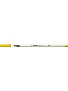 Ecsetirón, STABILO "Pen 68 brush", sárga (TST56844)