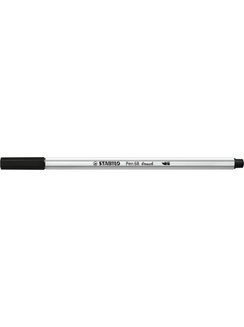 Ecsetirón, STABILO "Pen 68 brush", fekete (TST56846)