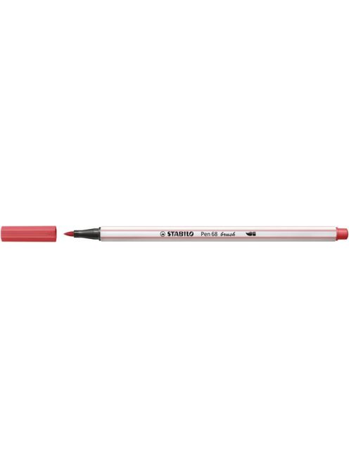 Ecsetirón, STABILO "Pen 68 brush", rozsdavörös (TST568471)