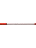 Ecsetirón, STABILO "Pen 68 brush", piros (TST56848)