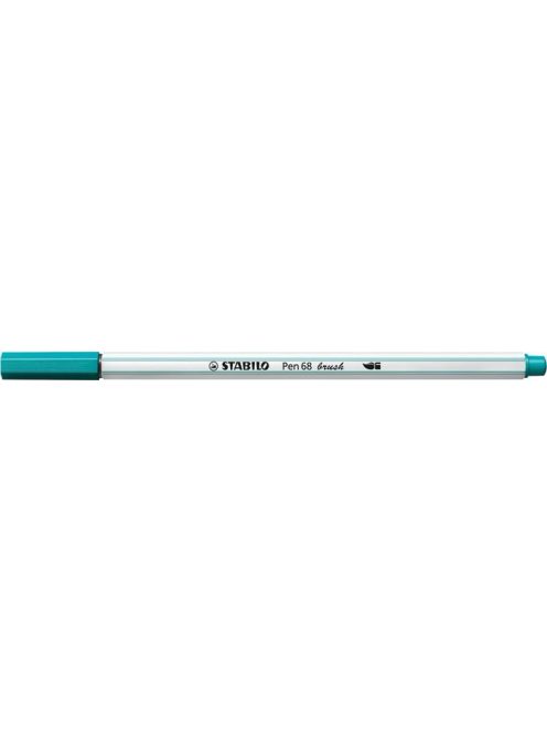 Ecsetirón, STABILO "Pen 68 brush", türkizkék (TST56851)