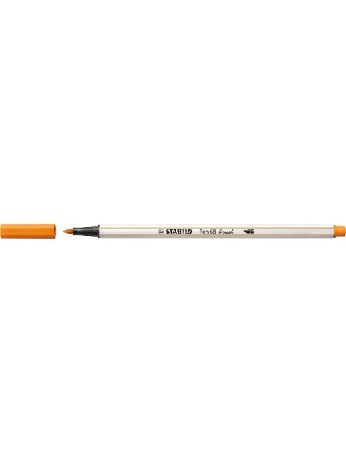 Ecsetirón, STABILO "Pen 68 brush", narancs (TST56854)