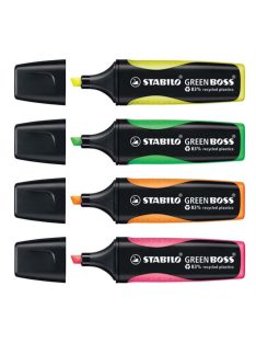   Szövegkiemelő, 2-5 mm, STABILO "Green Boss", sárga (TST607024)