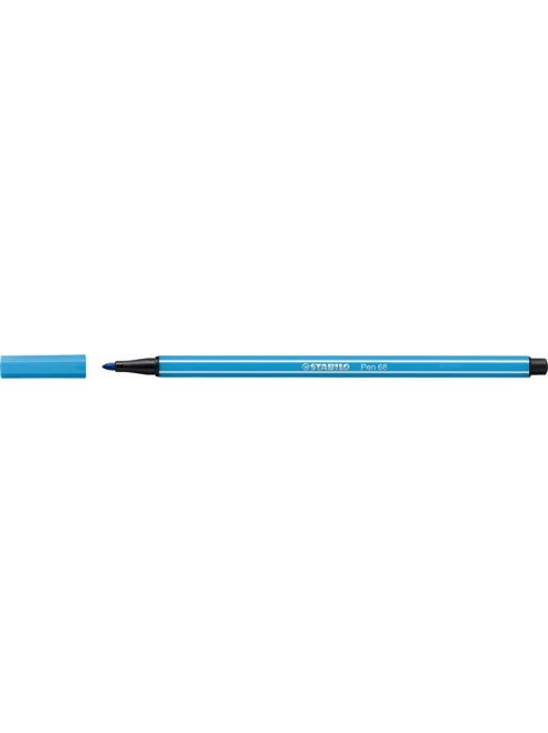 Rostirón, 1 mm, STABILO "Pen 68", neon kék (TST68031)