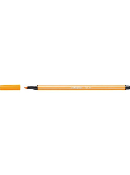 Rostirón, 1 mm, STABILO "Pen 68", neon narancssárga (TST68054)