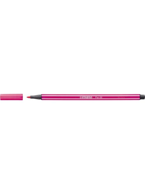 Rostirón, 1 mm, STABILO "Pen 68", neon rózsaszín (TST68056)