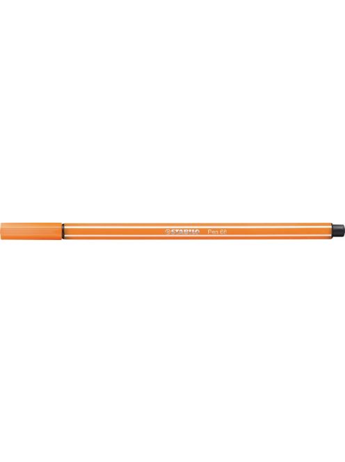 Rostirón, 1 mm, STABILO "Pen 68", halvány narancssárga (TST6830)