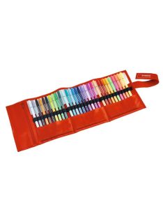   Rostirón, készlet, 1 mm, felcsavarható szett, STABILO "Pen 68", 30 különböző szín (TST68302)