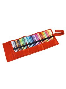   Rostirón, készlet, 1 mm, felcsavarható szett, STABILO "Pen 68", 30 különböző szín (TST68302)