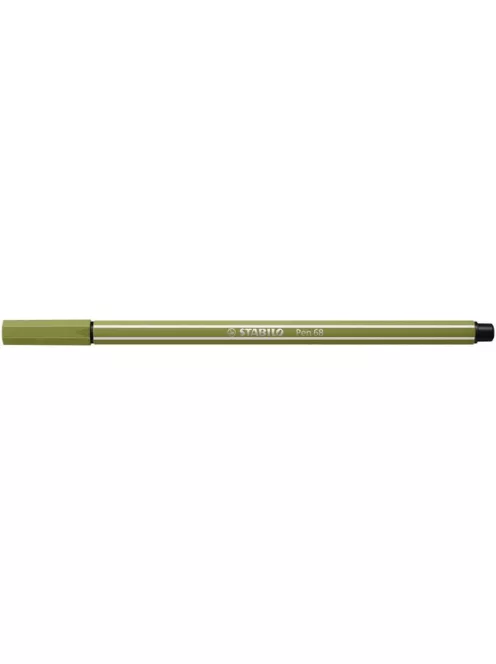 Rostirón, 1 mm, STABILO "Pen 68", sárzöld (TST6837)