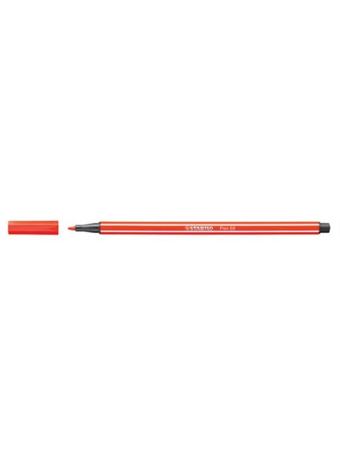 Rostirón, 1 mm, STABILO "Pen 68", világos piros (TST6840)