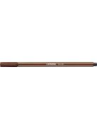 Rostirón, 1 mm, STABILO "Pen 68", barna (TST6845)