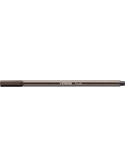 Rostirón, 1 mm, STABILO "Pen 68", kávébarna (TST6865)