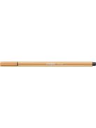 Rostirón, 1 mm, STABILO "Pen 68", sötétokker (TST6889)