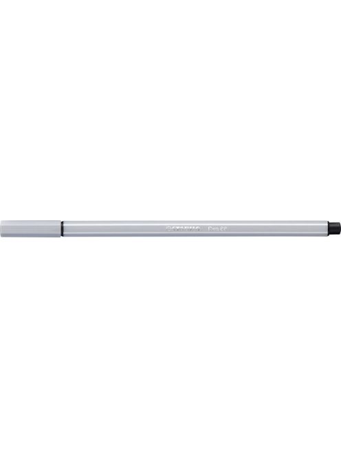 Rostirón, 1 mm, STABILO "Pen 68", világos szürke (TST6894)