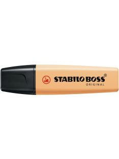   Szövegkiemelő, 2-5 mm, STABILO "BOSS original Pastel", fakó narancs (TST70125)