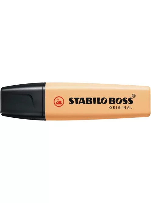 Szövegkiemelő, 2-5 mm, STABILO "BOSS original Pastel", fakó narancs (TST70125)